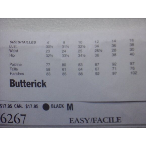 Butterick B6267 pattern lady's kimono oriental dress obi UNCUT size 6 to 14 EASY - Picture 3 of 6